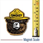 SMKY101 Smokey Bear Head Magnet